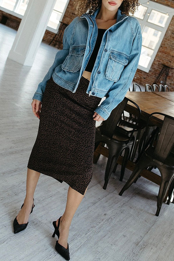 Casual Pocket Denim Jacket