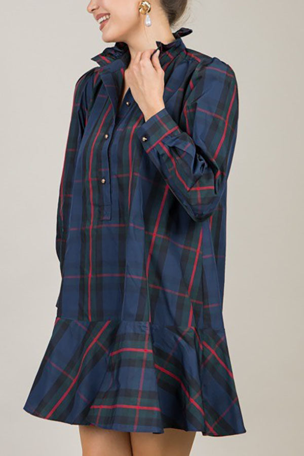 Picture Perfect Plaid Dress