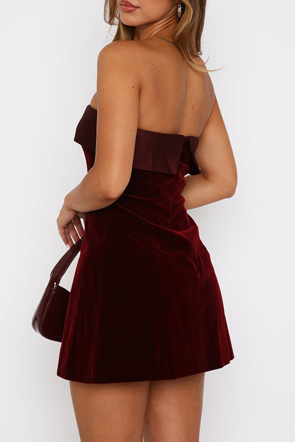 Off-The-Shoulder Mini Dress