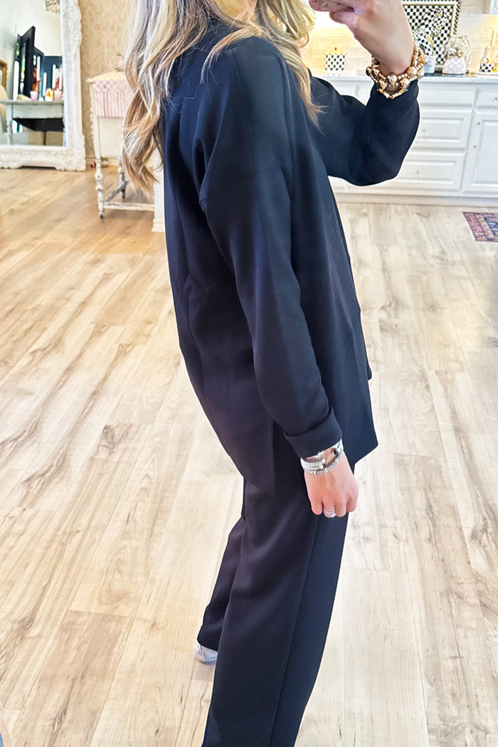 Scuba Slit Top and Pant Set