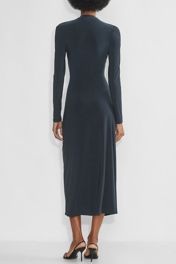 Casual Solid Color Dress