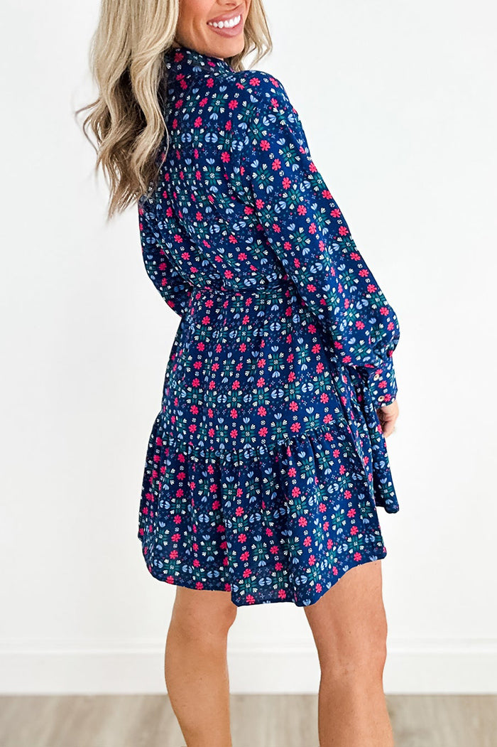 Casual Bold Printed Dress