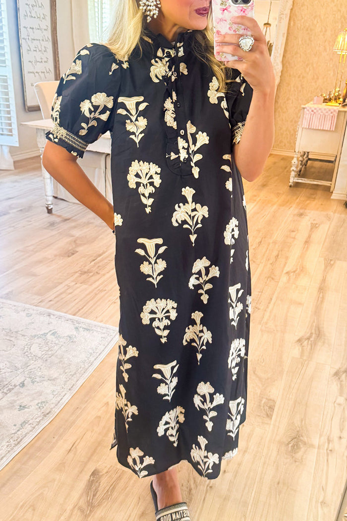 tie back midi dress Mary Jane Gathered Bust Tie Back Midi Dress Cobalt