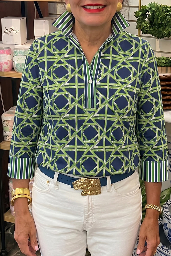 Lattice Collar Popover Top