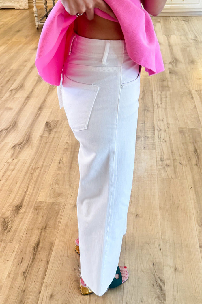 High Rise Wide Leg Pants
