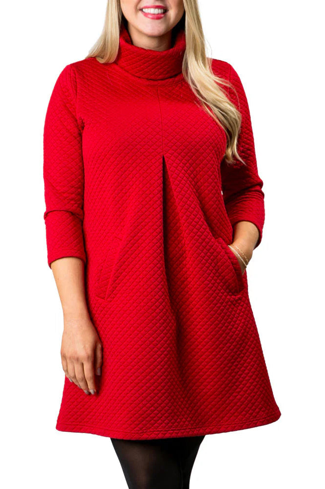 Vickie Quilted Dress