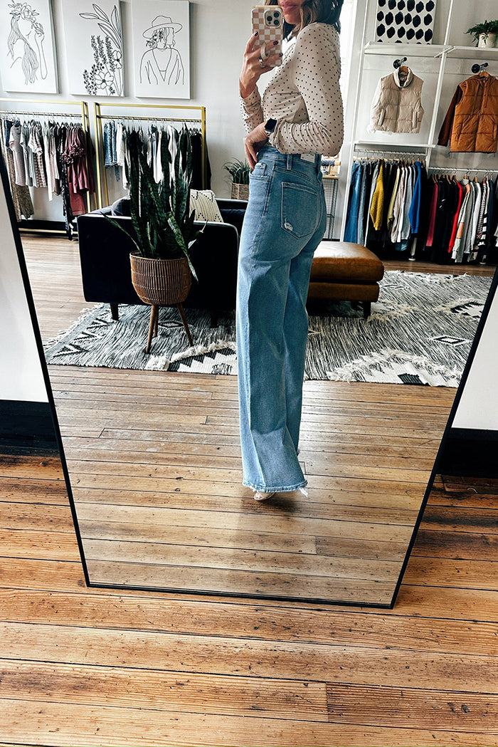 Casual High Rise Jeans