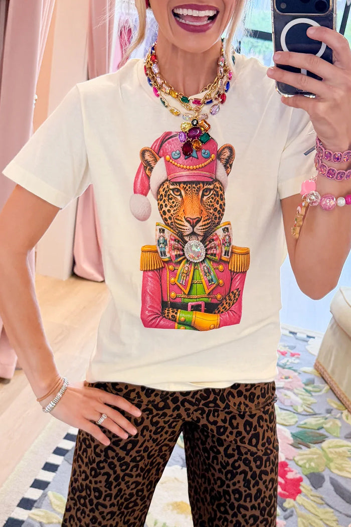 Cheetah Nutcracker Graphic Tee
