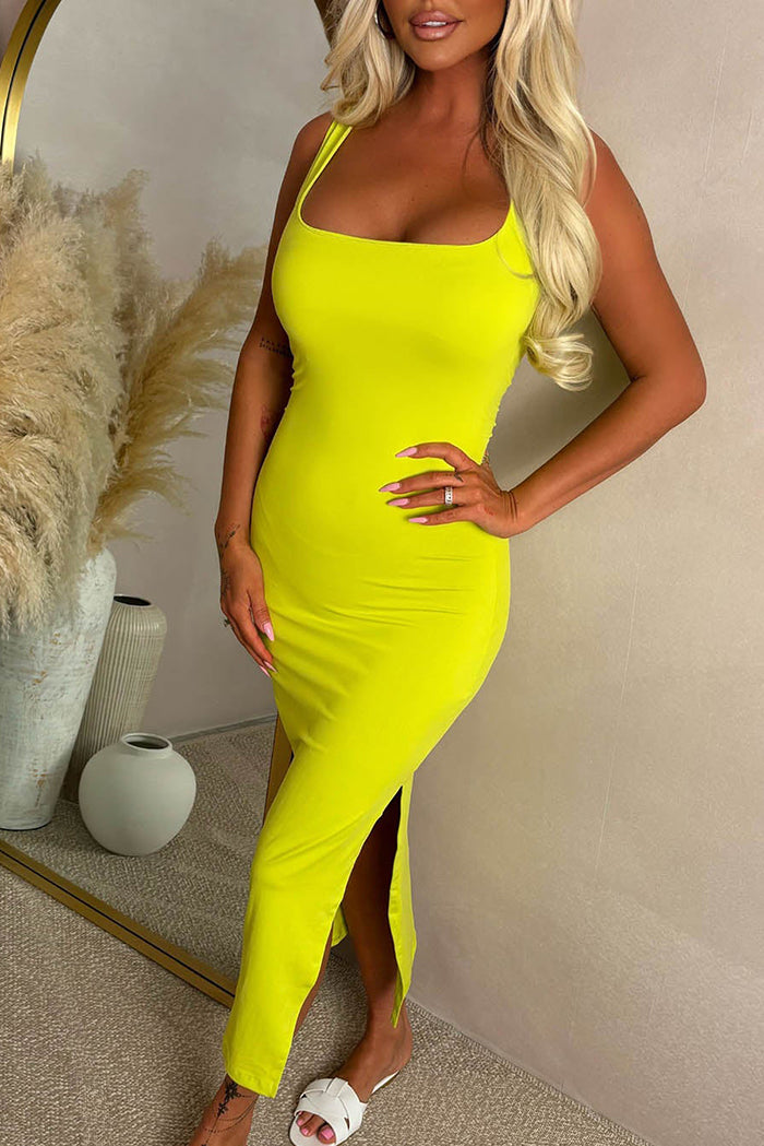 Split Side Bodycon Dress