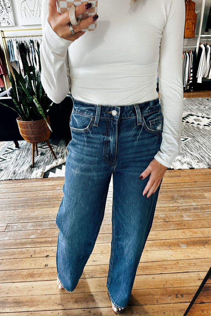 Casual  Wide Leg Jeans