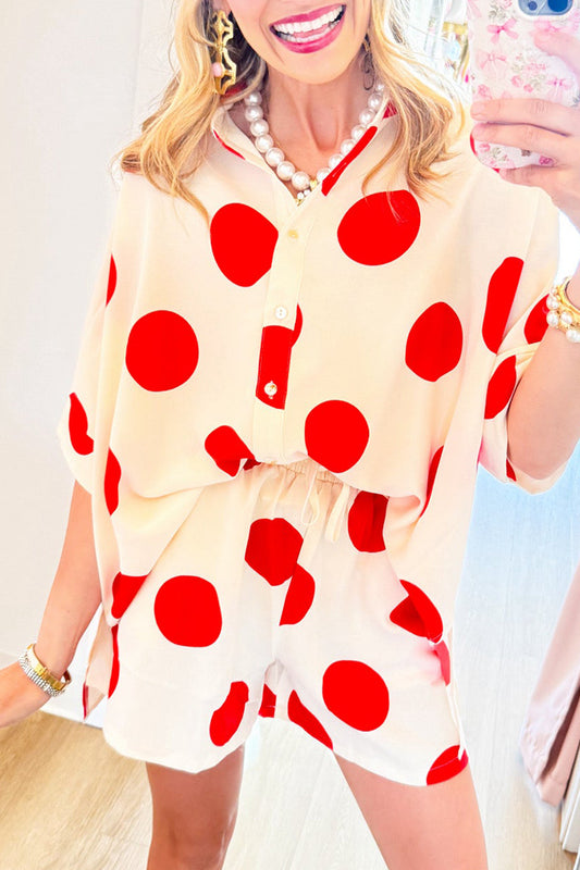 Polka Dot Short Set