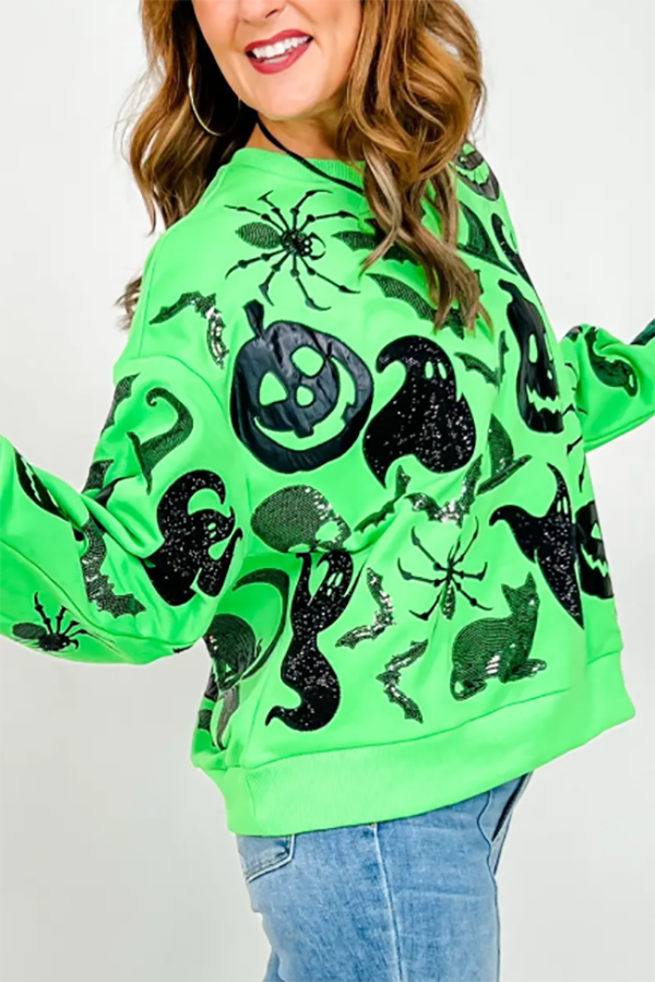 Casual Halloween Icon Sweatshirt