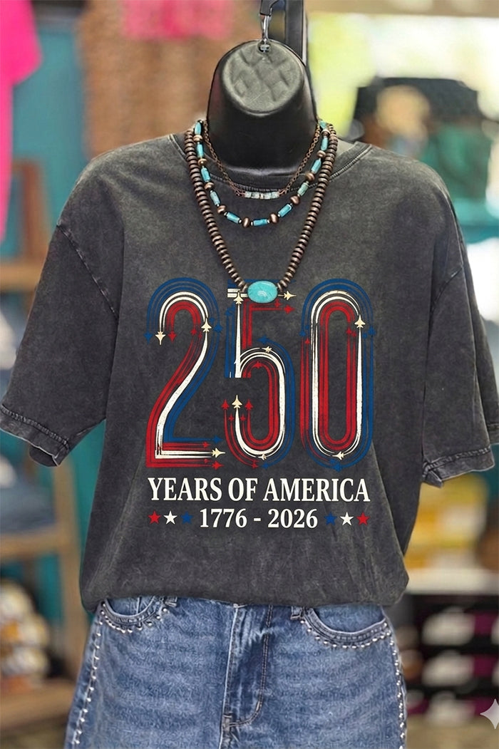 American Anniversary Graphic Tee