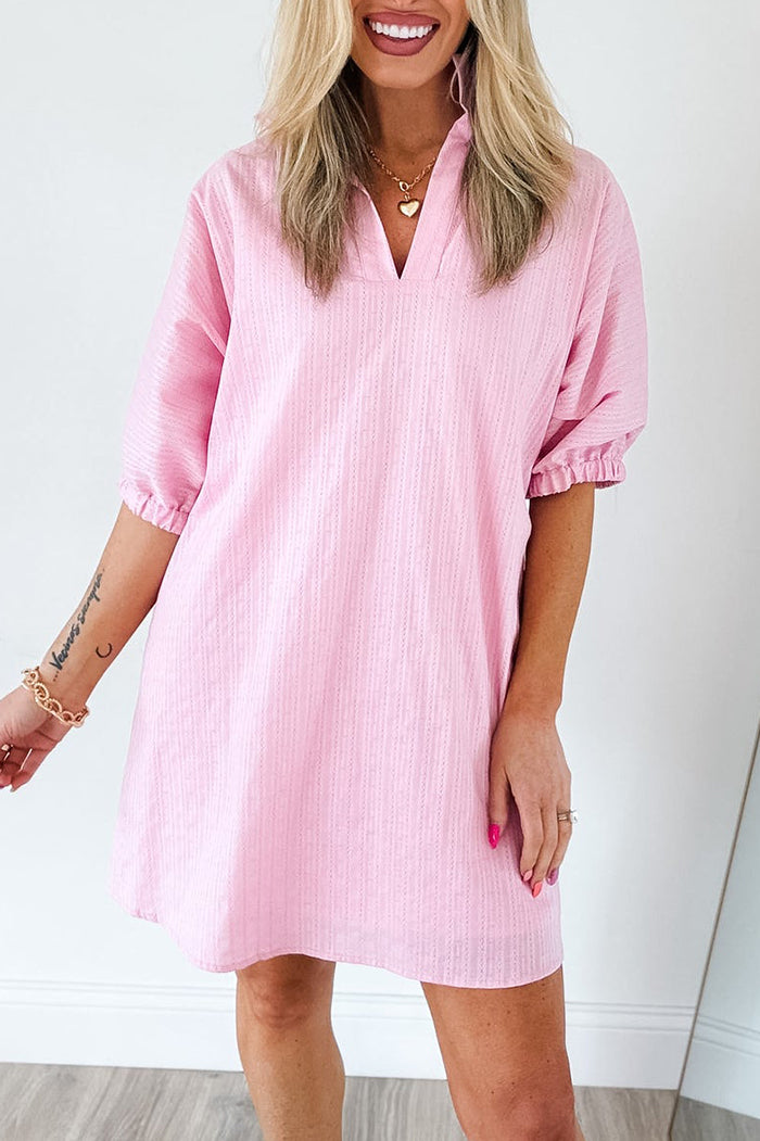 Casual  Stand Collar Dress