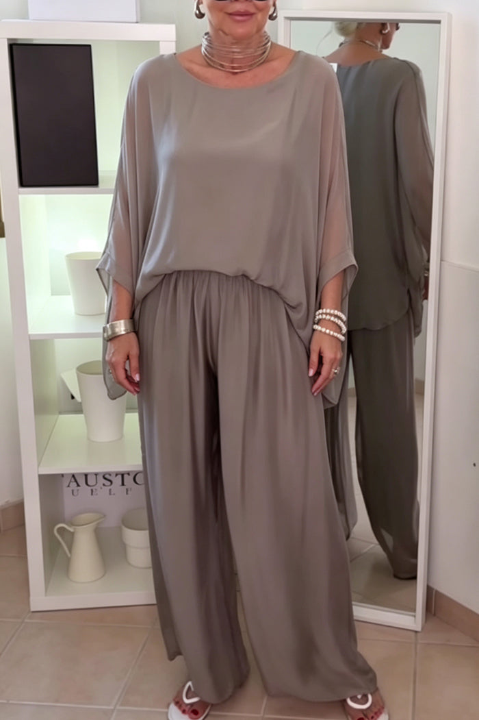Flowy Wide Leg Co-Ord
