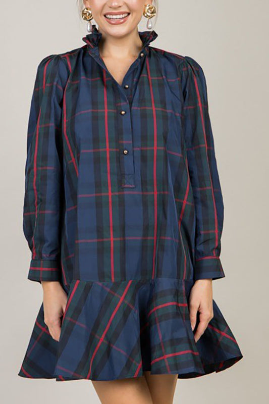 Picture Perfect Plaid Dress