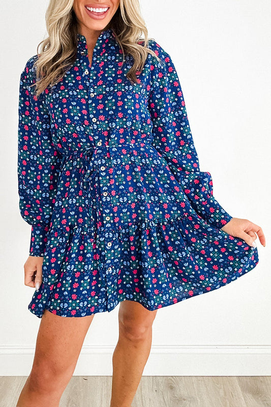 Casual Bold Printed Dress