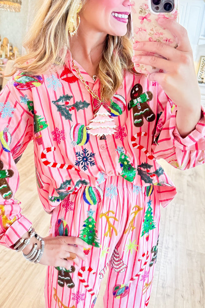 Casual Christmas Candyland Set