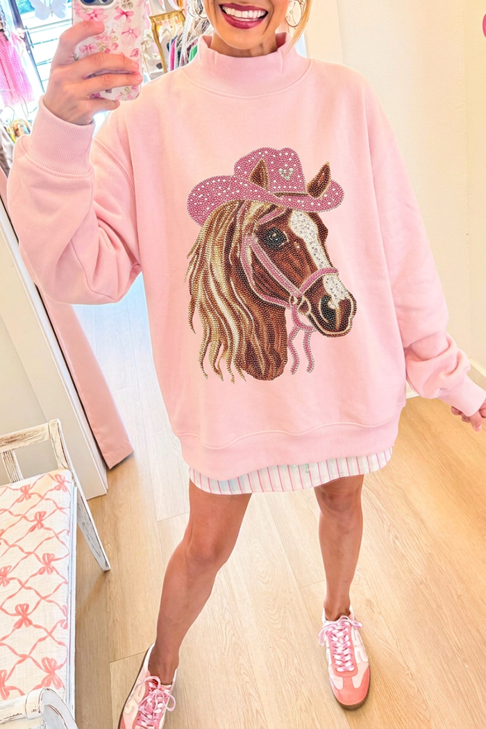 Casual Animal Pattern Sweatshirt