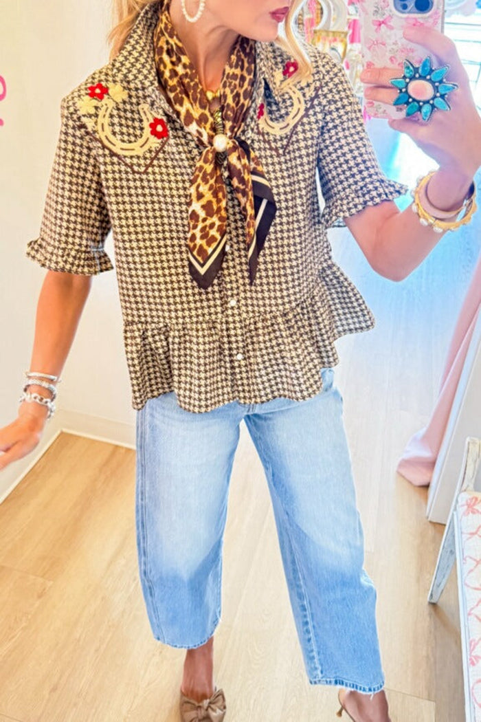 Light Wash Crop Barrel Jeans