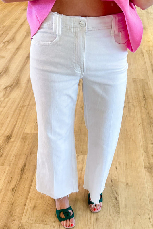 High Rise Wide Leg Pants
