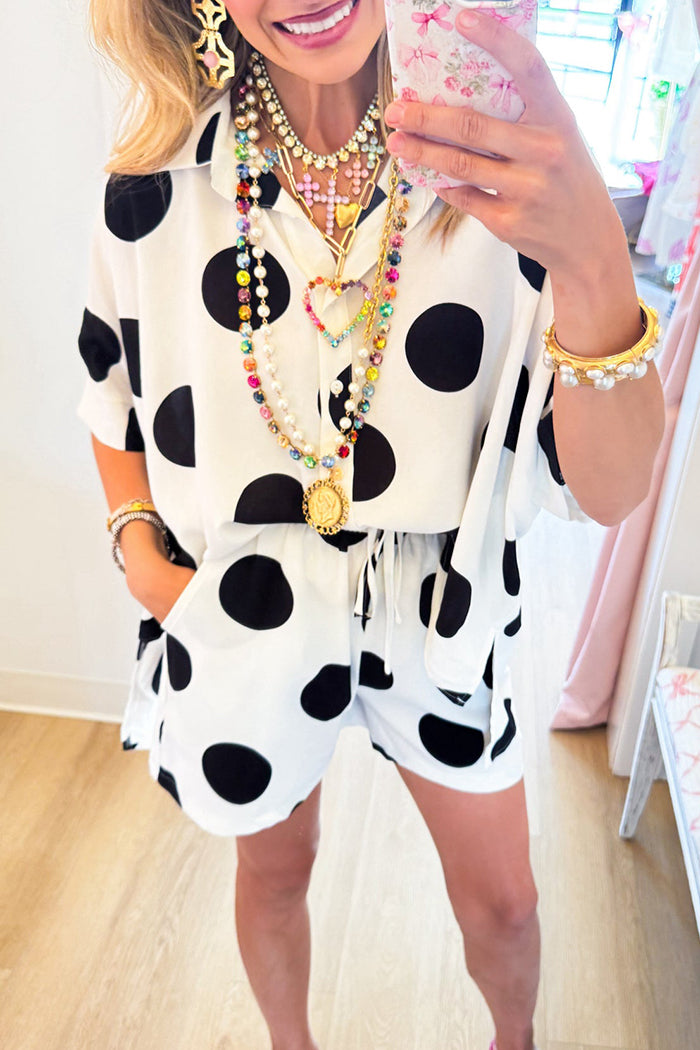 Polka Dot Short Set