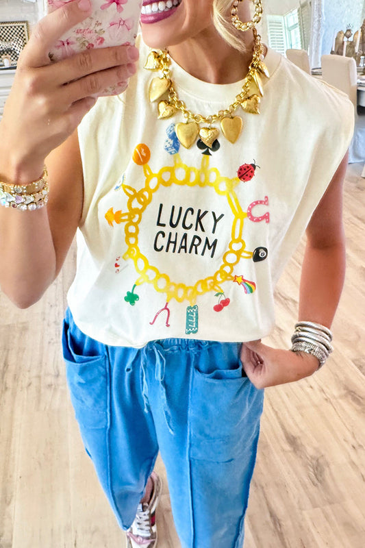 Lucky Charm Sleeveless Tee