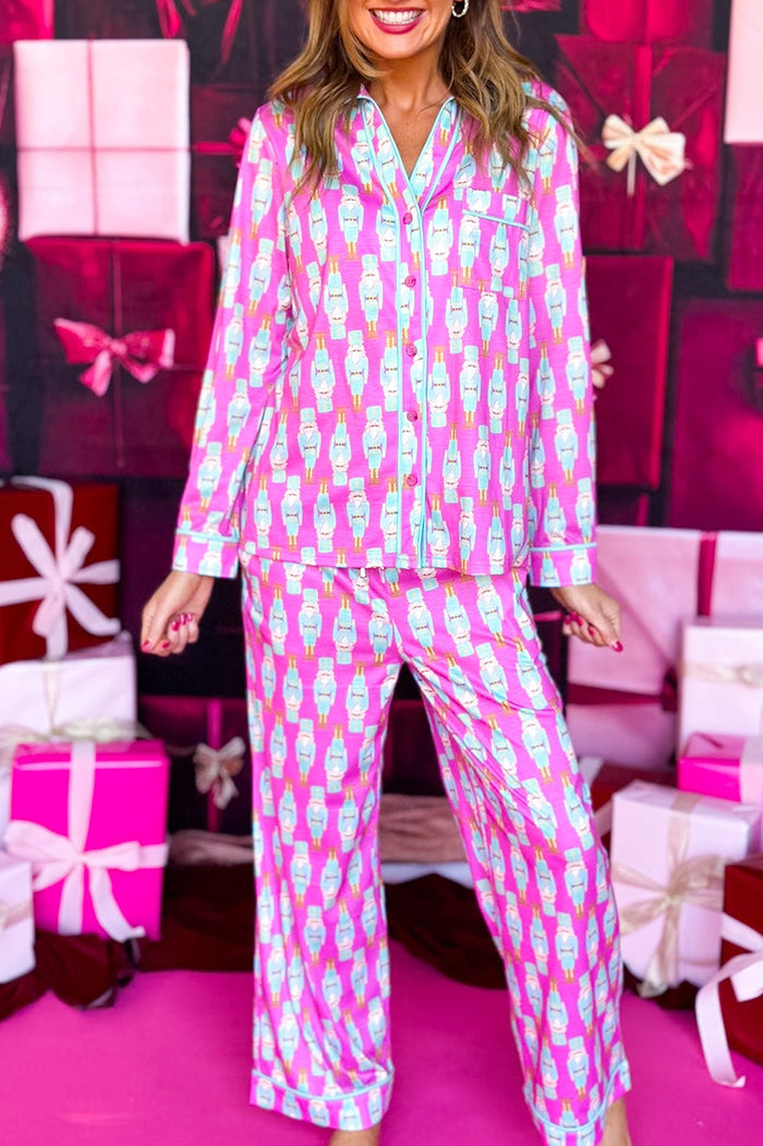 Long Sleeve Pajamas Set