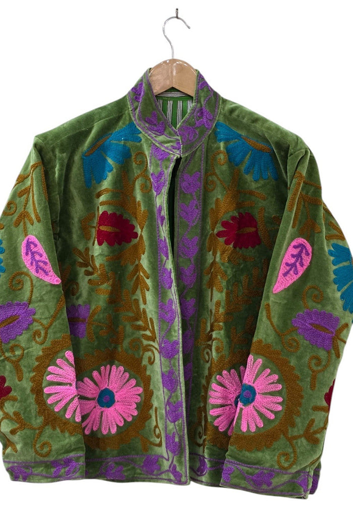 Casual Floral Pattern Jacket
