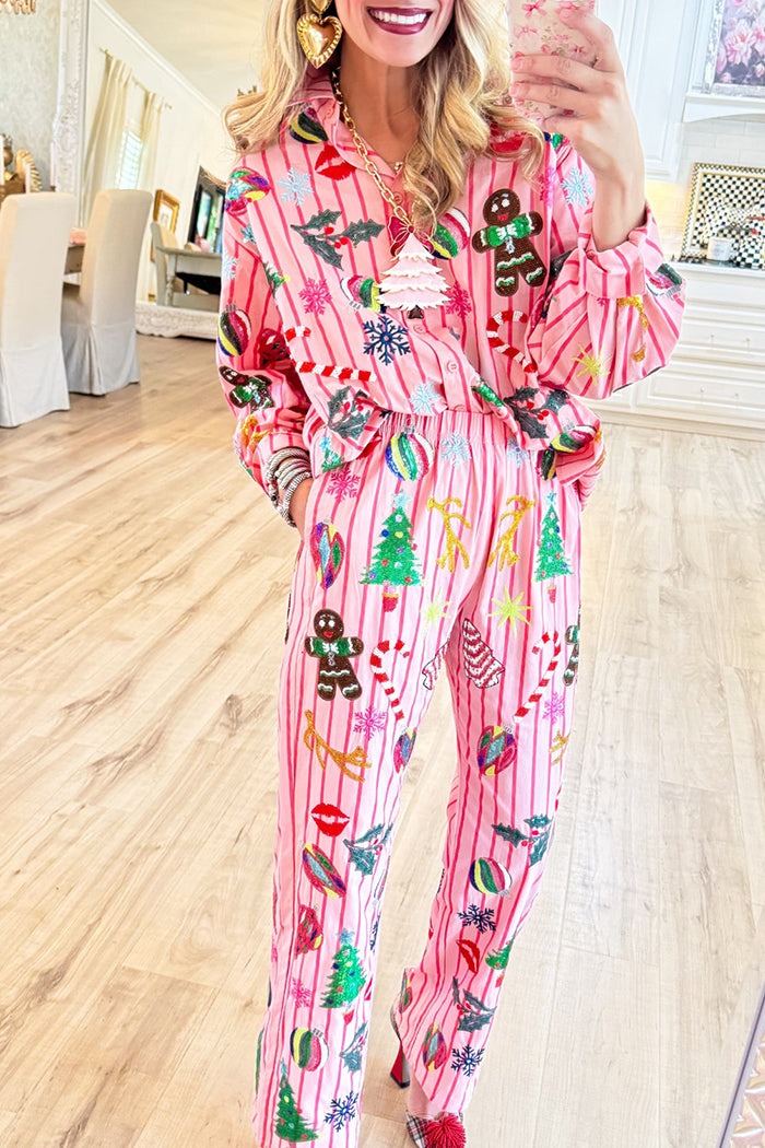 Casual Christmas Candyland Set