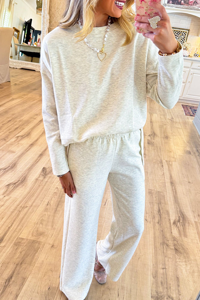 Scuba Slit Top and Pant Set