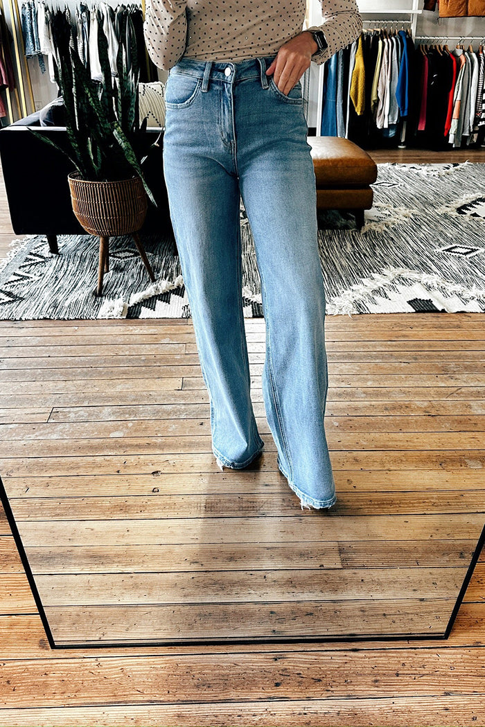 Casual High Rise Jeans