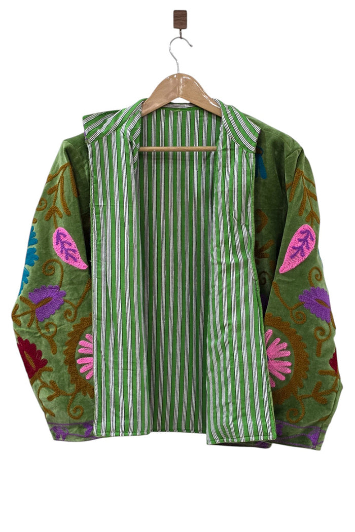 Casual Floral Pattern Jacket