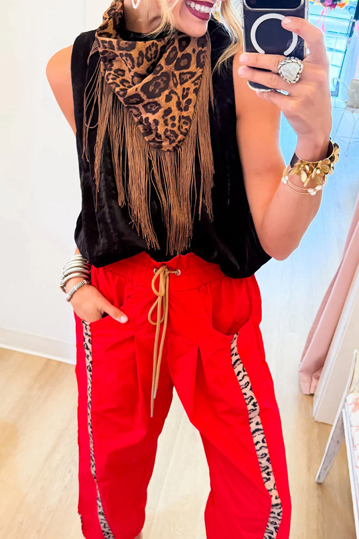 Black Pleated Balloon Top