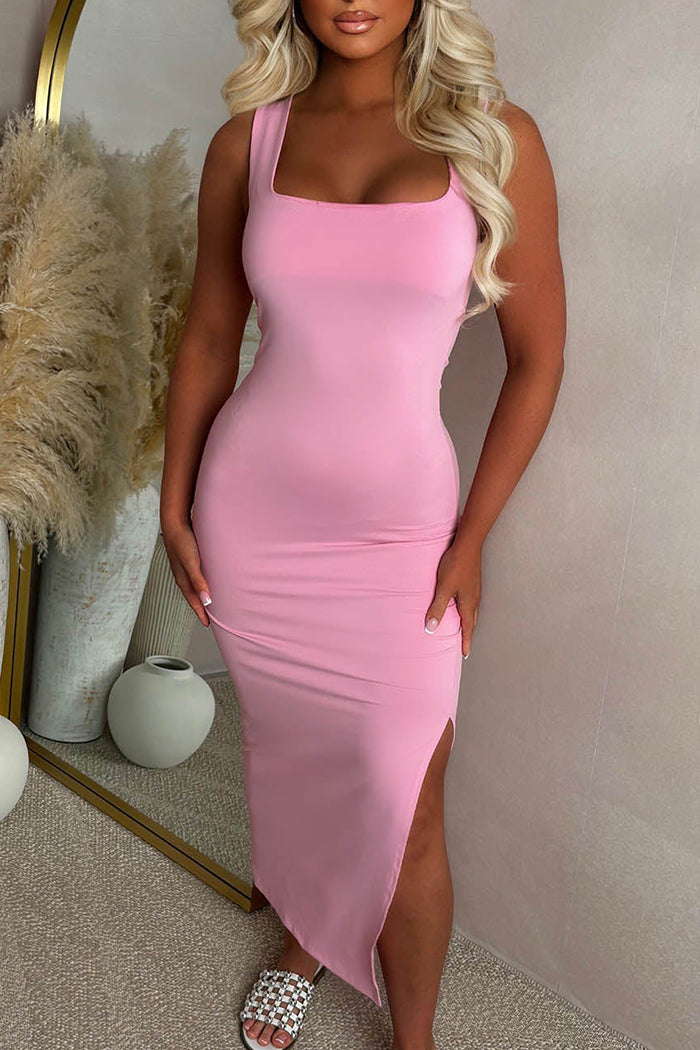 Split Side Bodycon Dress
