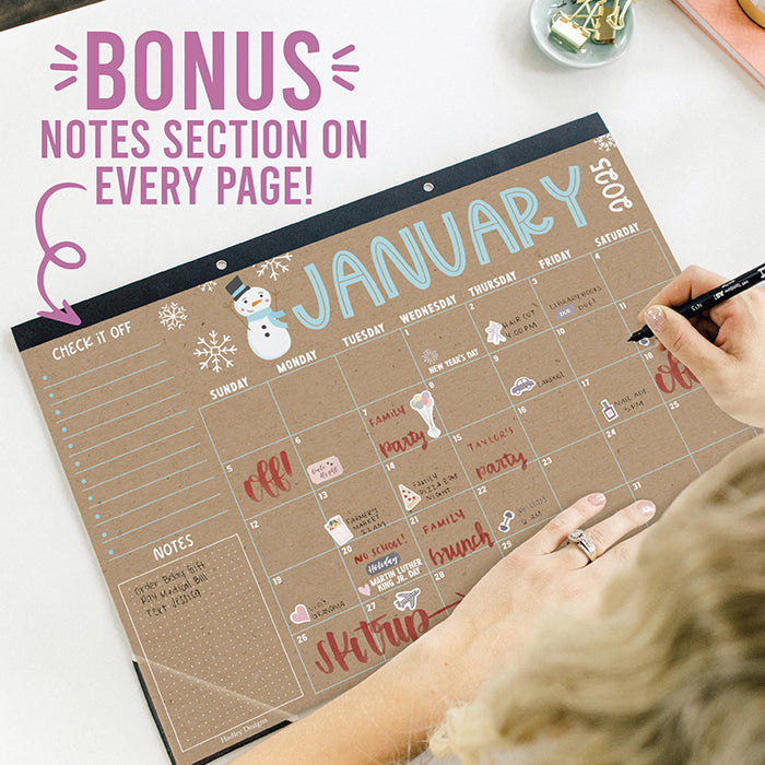 2025-2026 – 18-Month Desktop Calendar