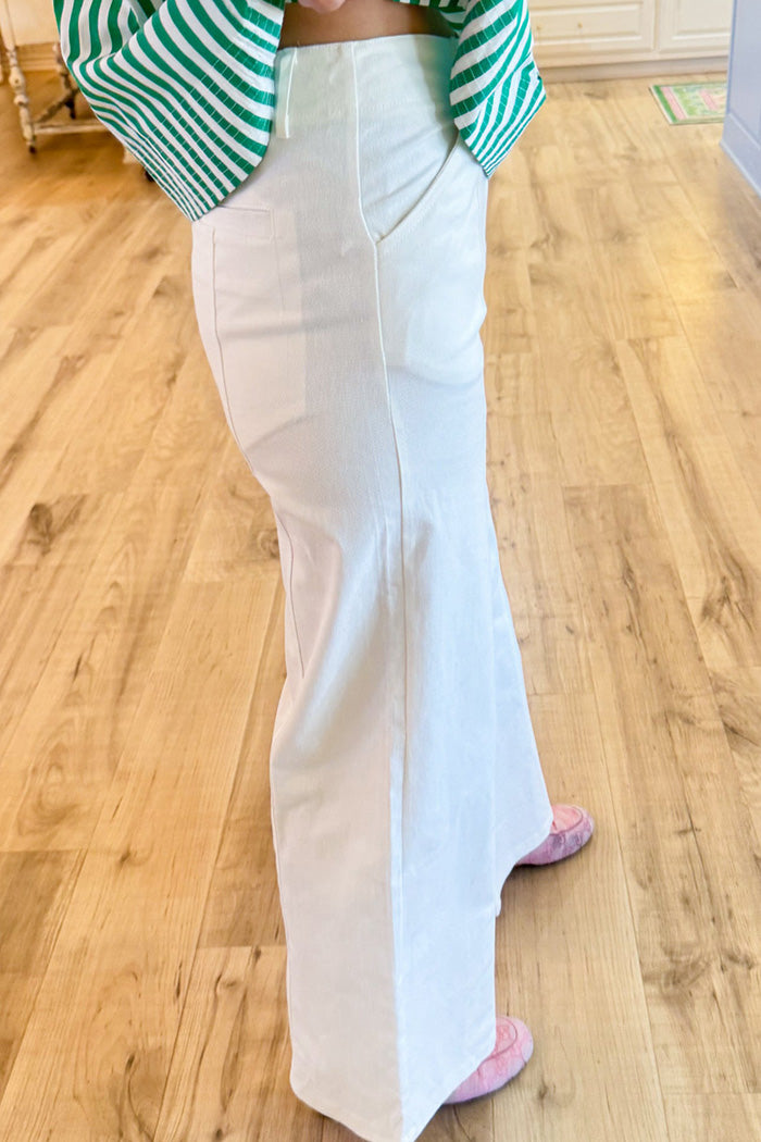 High Rise Wide Leg Pants