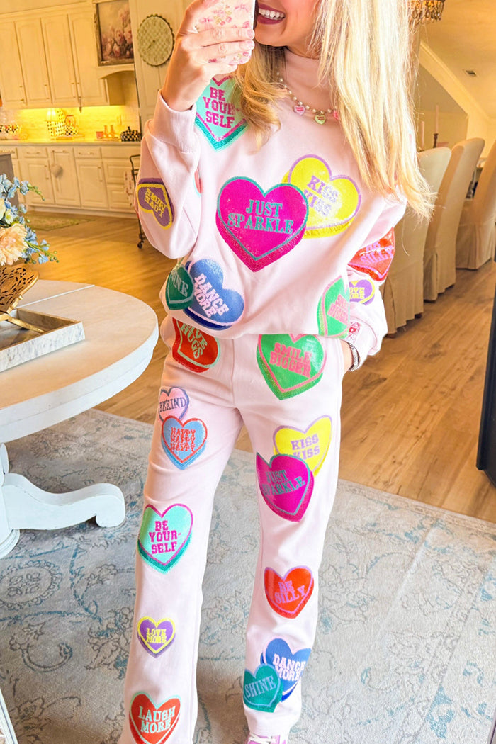 Sparkle Candy Heart Set