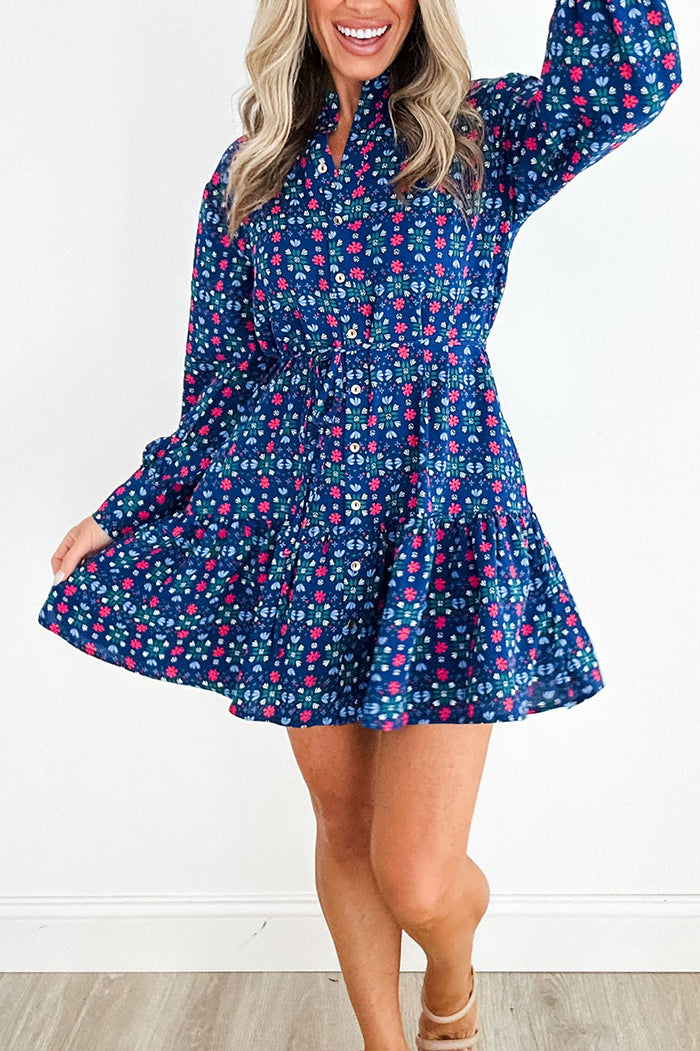 Casual Bold Printed Dress
