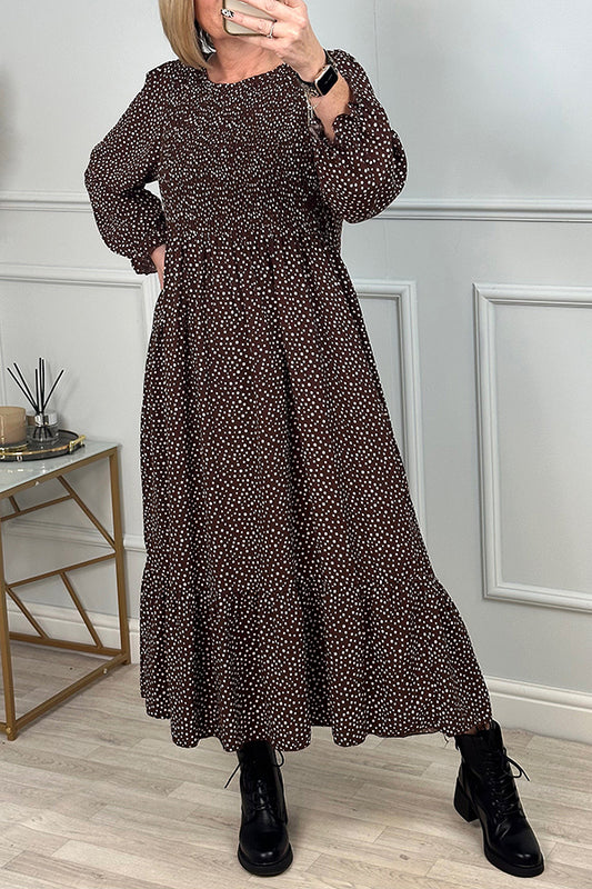 Polka Dot Frilly Dress