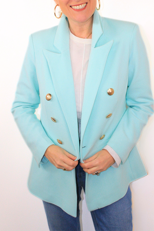 Casual Pocket Buttons Blazer