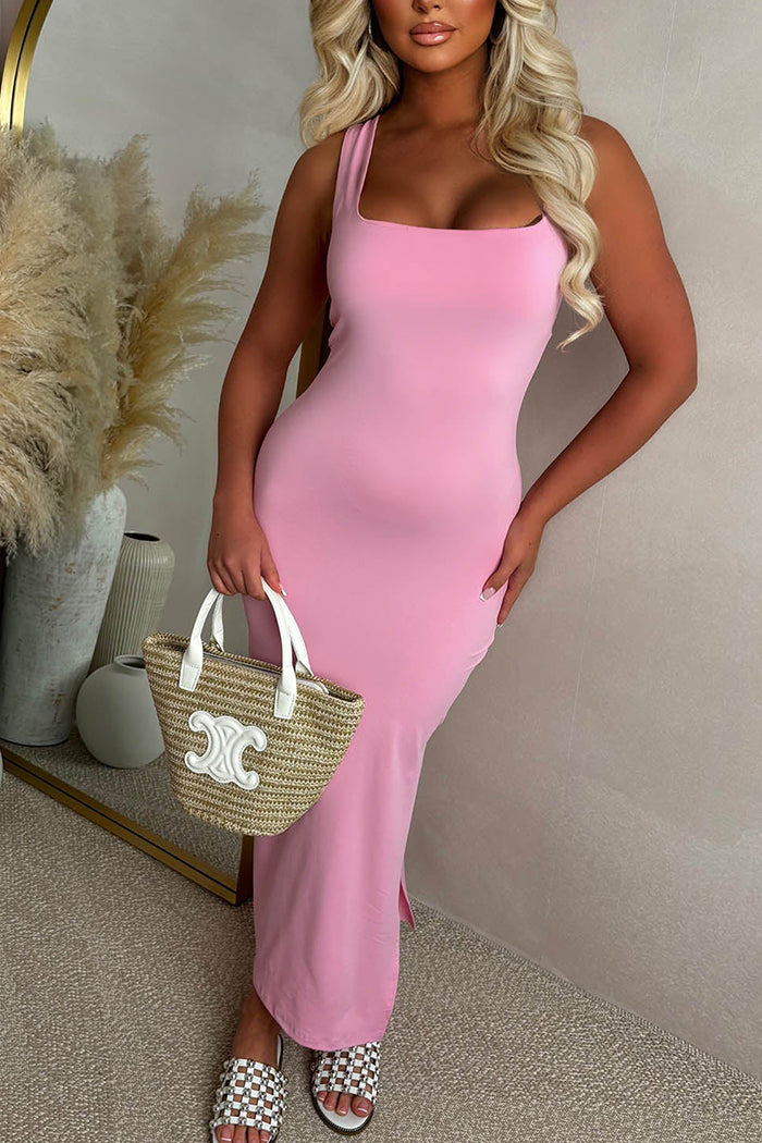 Split Side Bodycon Dress