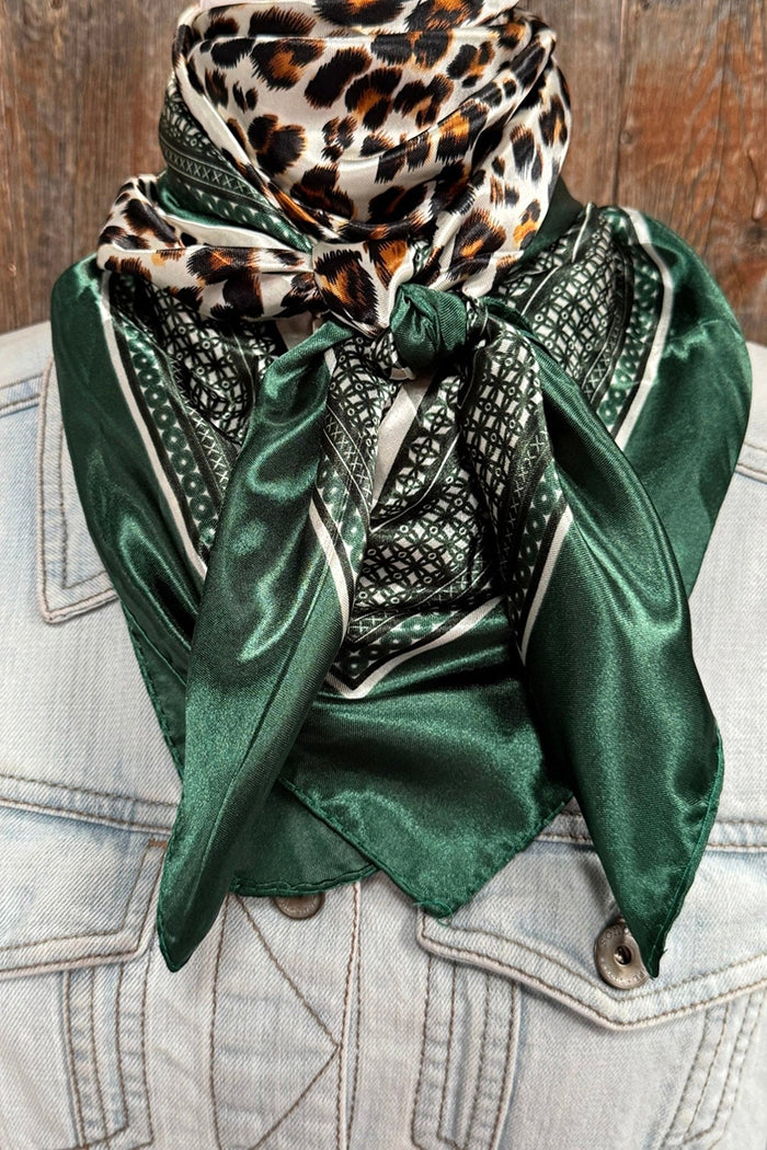 Vintage Botanical Paisley Scarf