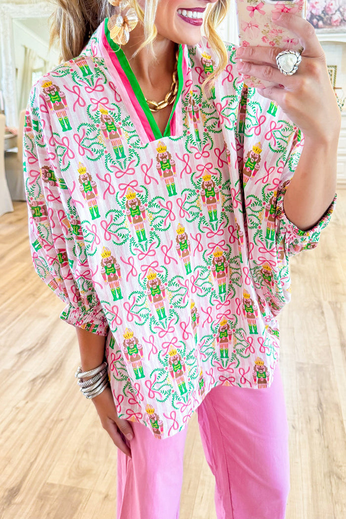 Casual Bold Printed Top