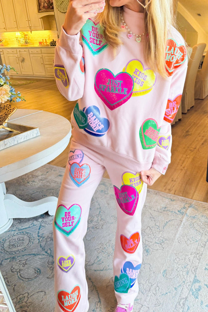 Sparkle Candy Heart Set