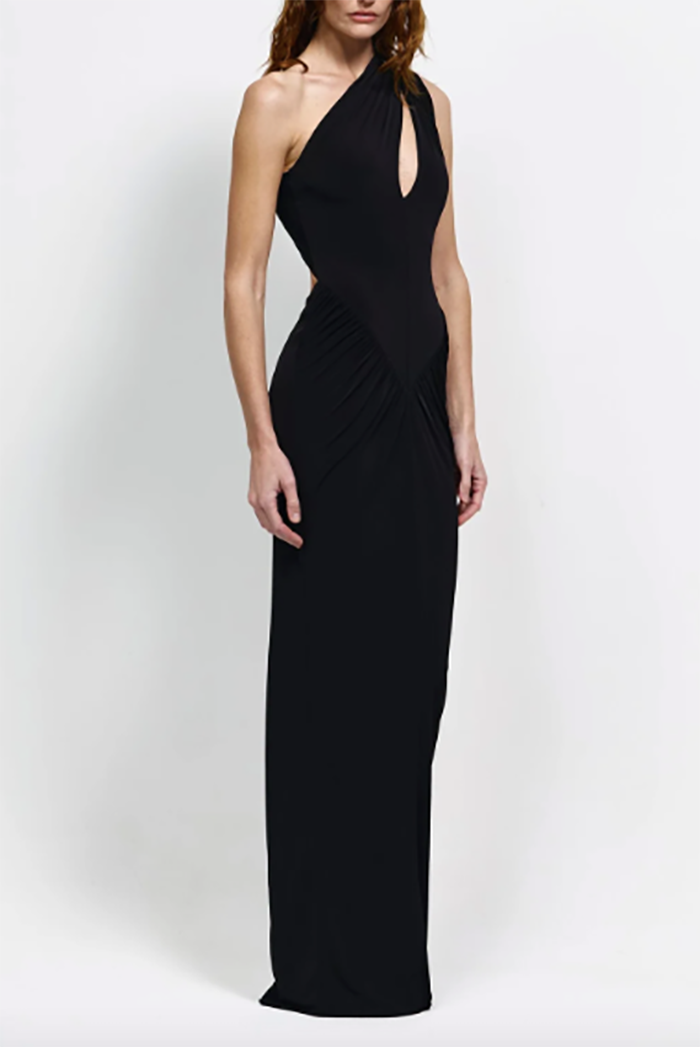 Black Cutout Maxi Dress