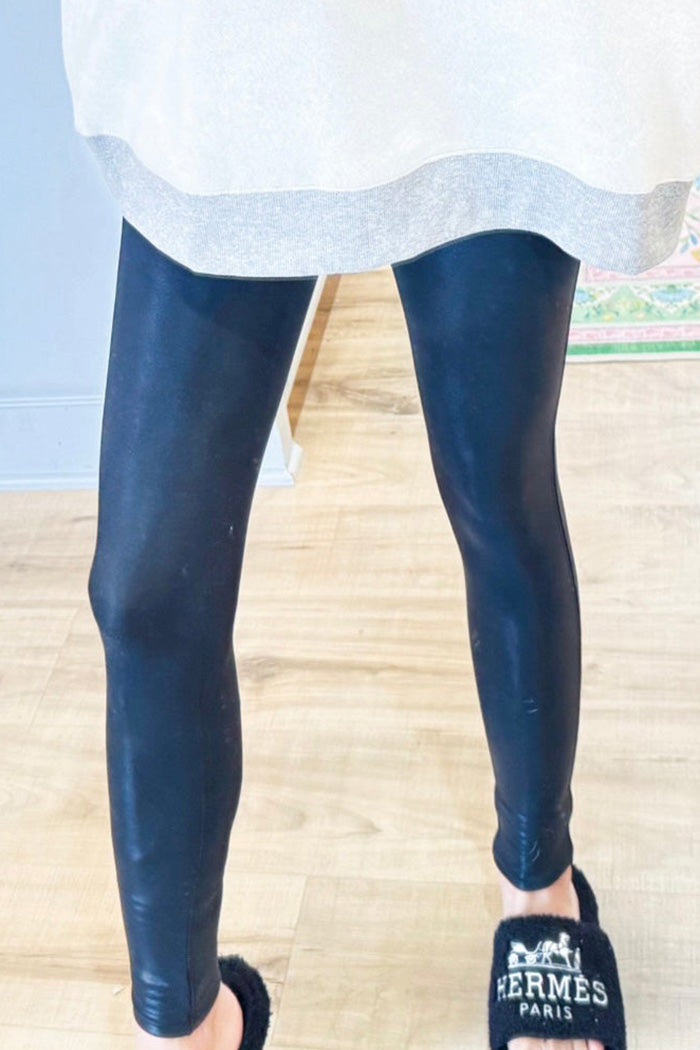 Sleek High Rise Stretch Leggings