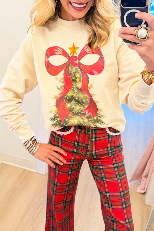 Rhinestone Christmas Tree Sweater