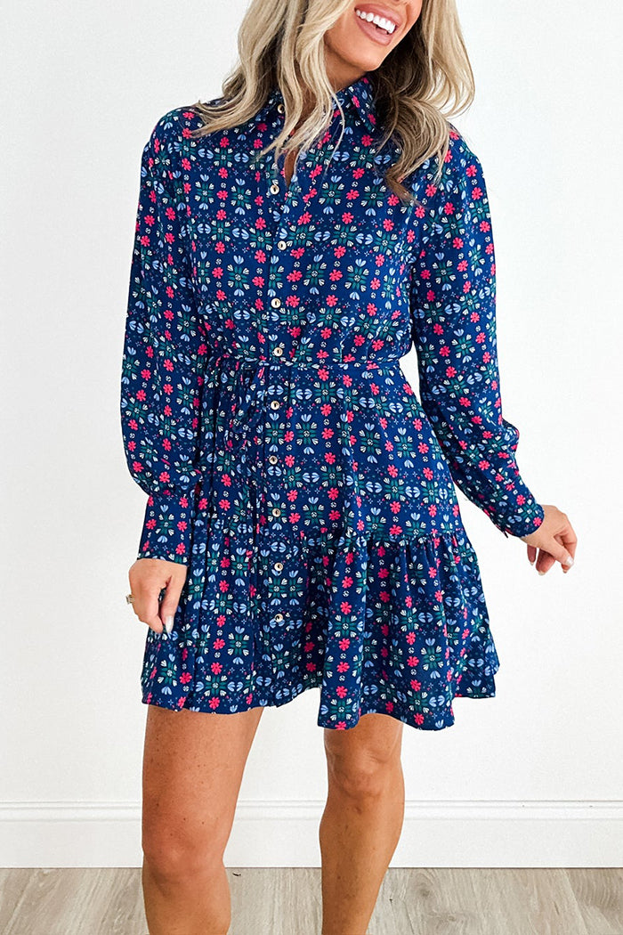 Casual Bold Printed Dress