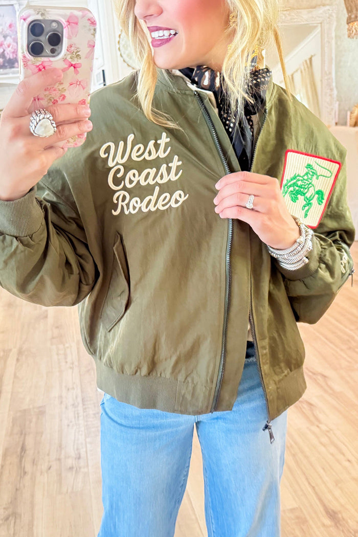 Patchwork Vintage Bomber Jacket